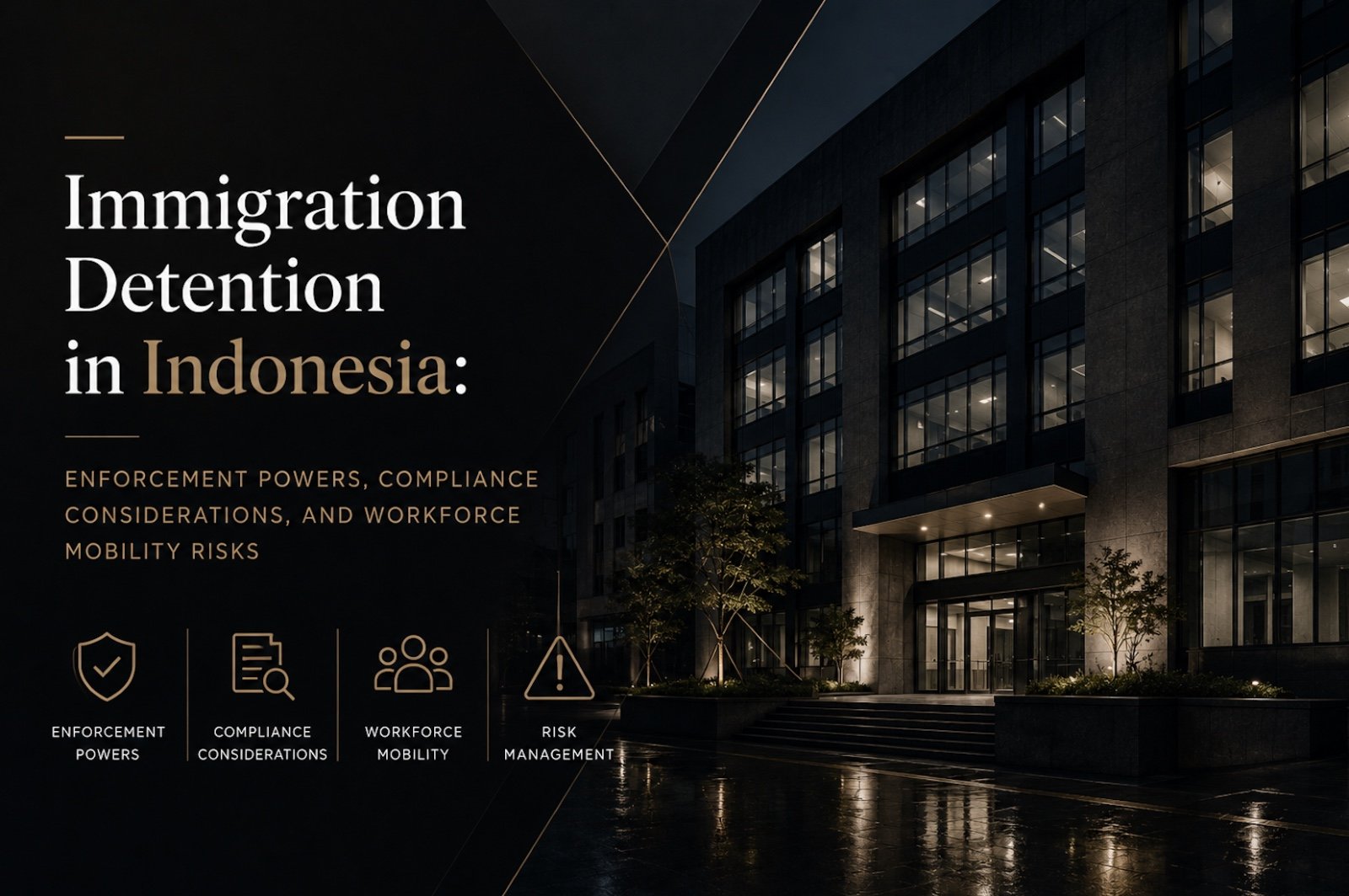 Immigration Detention in Indonesia: Enforcement Powers, Compliance Considerations, and Workforce Mobility Risks