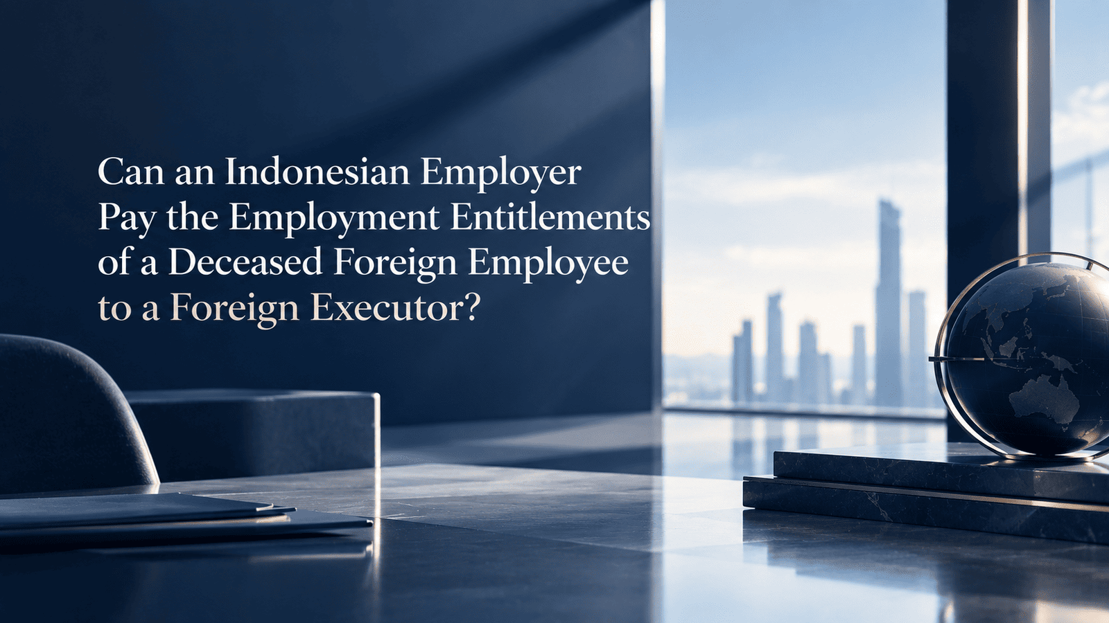 Can an Indonesian Employer Pay the Employment Entitlements of a Deceased Foreign Employee to a Foreign Executor?