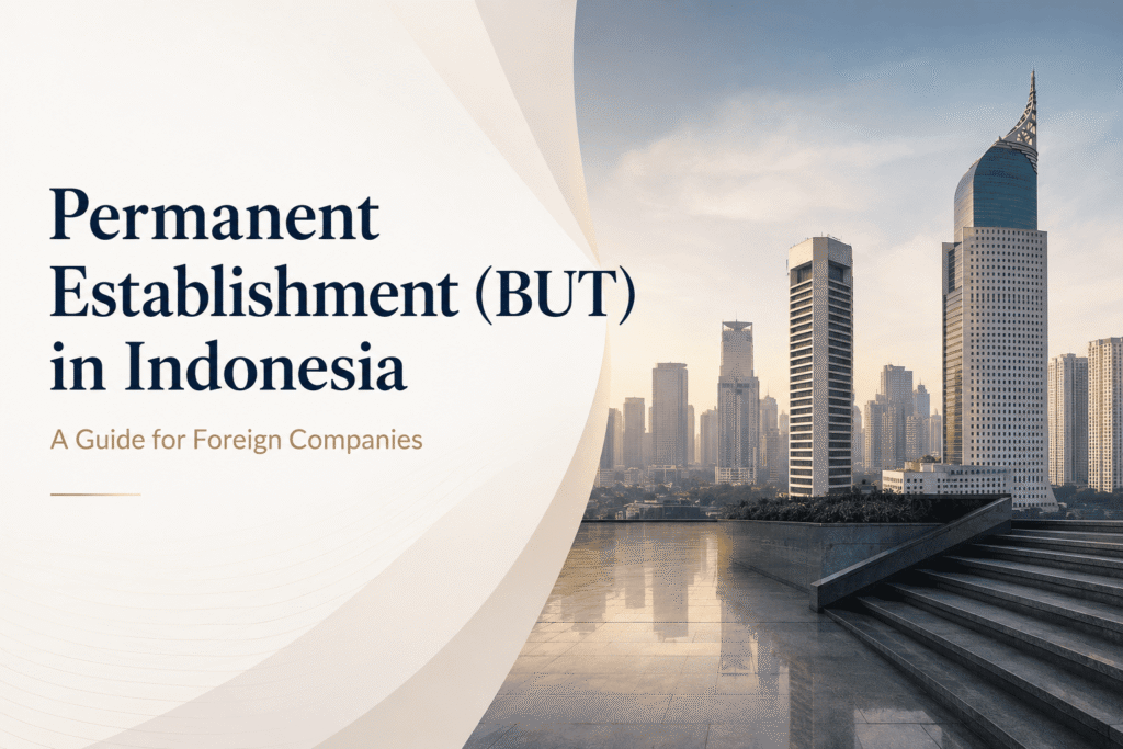 Permanent Establishment (BUT) in Indonesia: A Guide for Foreign Companies